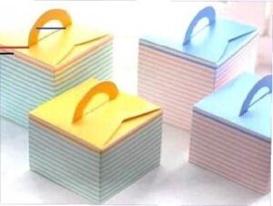 Custom Handle Boxes Small handle boxes with die cut